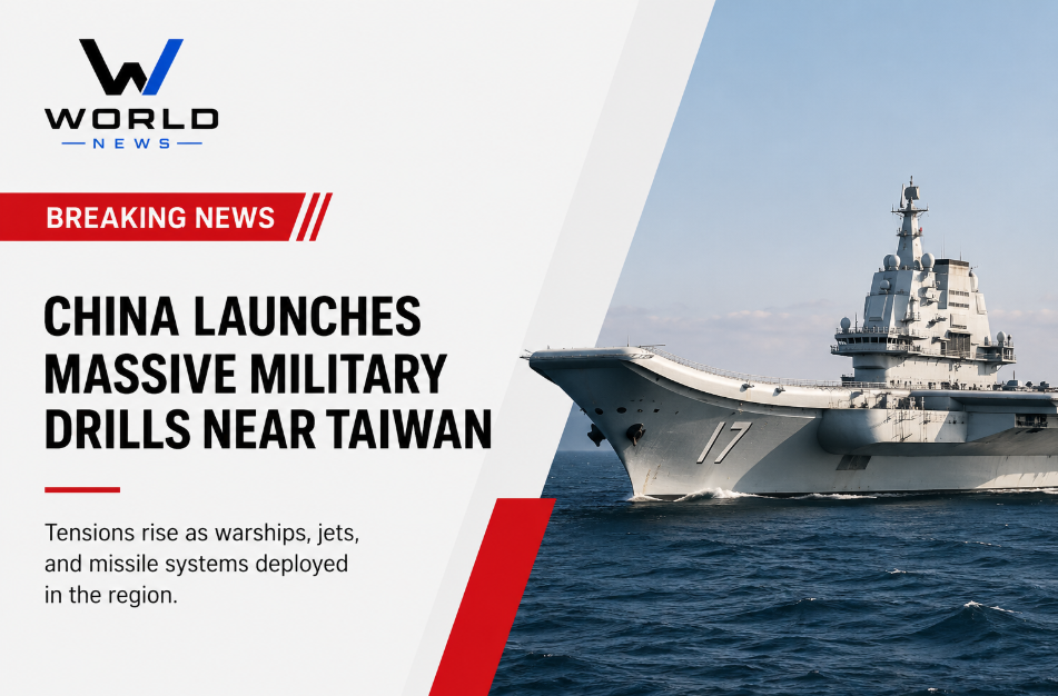 Chinese military drills near Taiwan