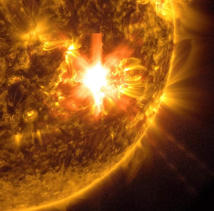 Powerful Solar Storm 