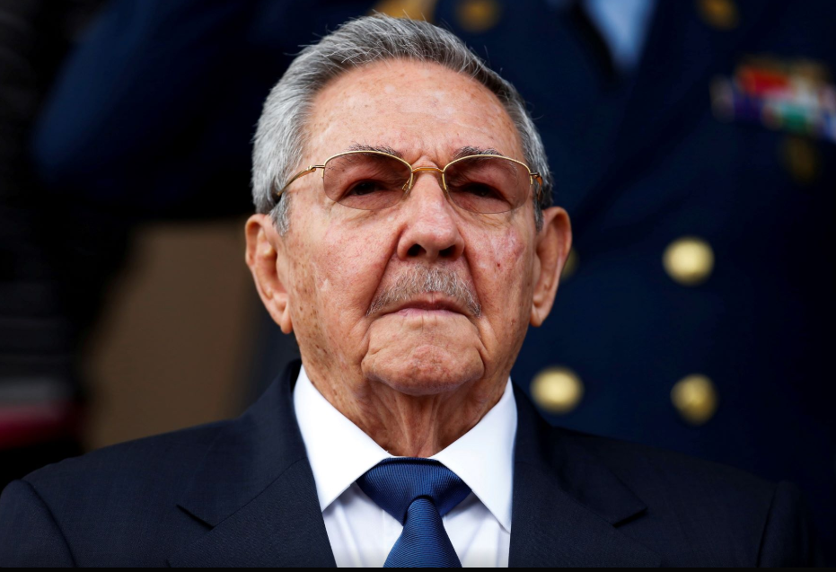 Raúl Castro, former President of Cuba, photographed in an official portrait
