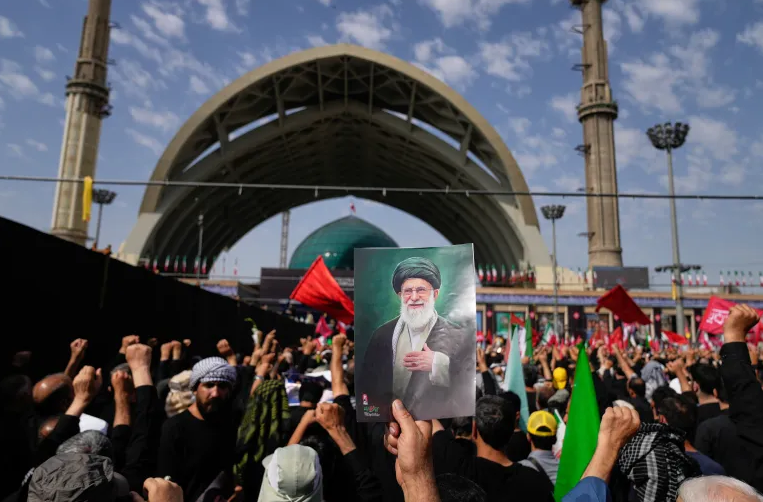 Millions of mourners fill Tehran streets for Khamenei funeral procession