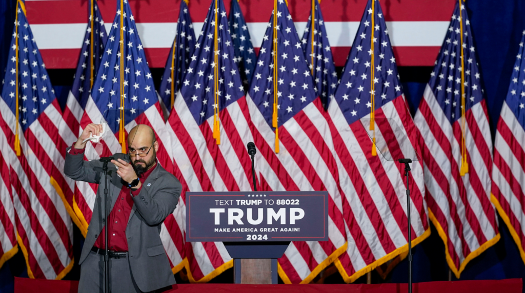 Trump's Teleprompter Operator Made $100,000 Betting on His Own Speeches