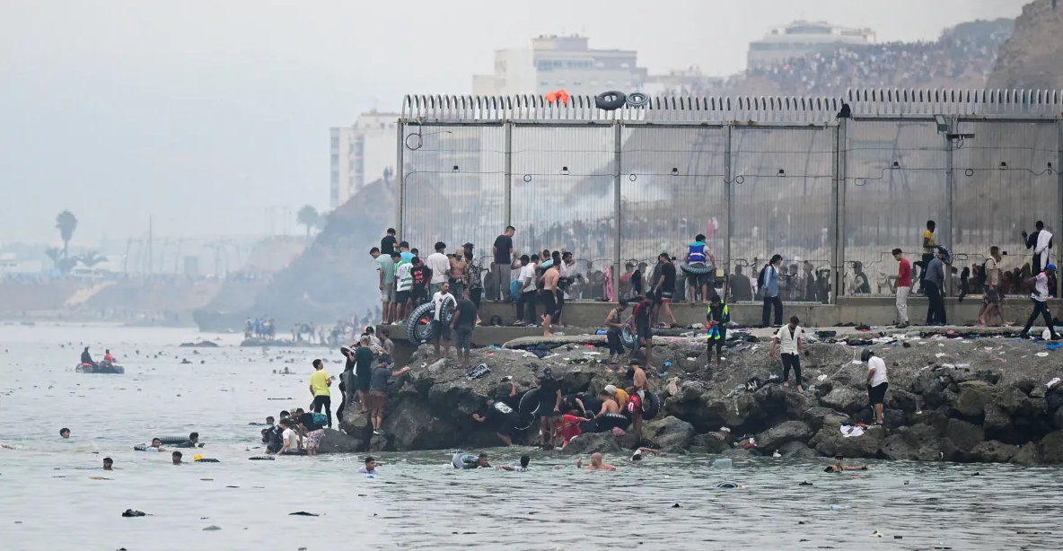 57 Migrants Die as 60,000 Cross Into Spain’s Ceuta From Morocco
