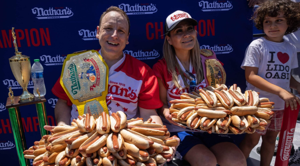 Joey Chestnut hot dog title