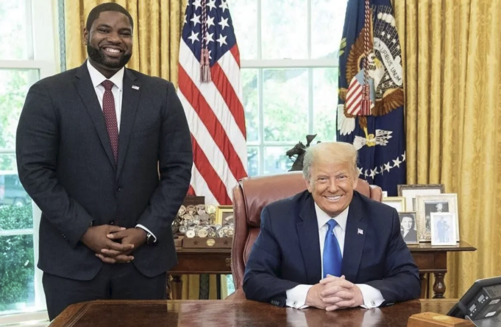 Byron Donalds and Trump
