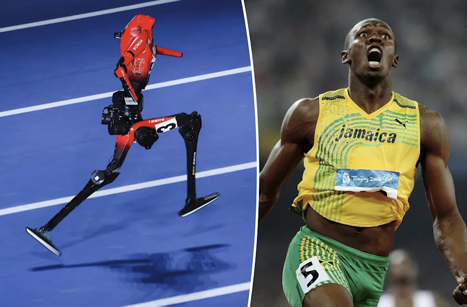 Chinese Robot Sets Stunning New Record at 9.32 Seconds, Beats Bolt